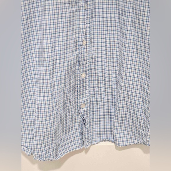 Johnnie - O Men’s Plaid Egyptian Cotton button down size XXL - Picture 6 of 8